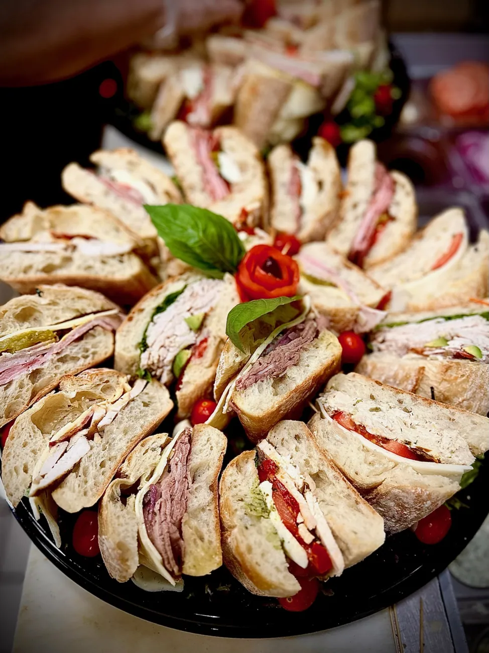 Antipasto salad platter by 954 Catering