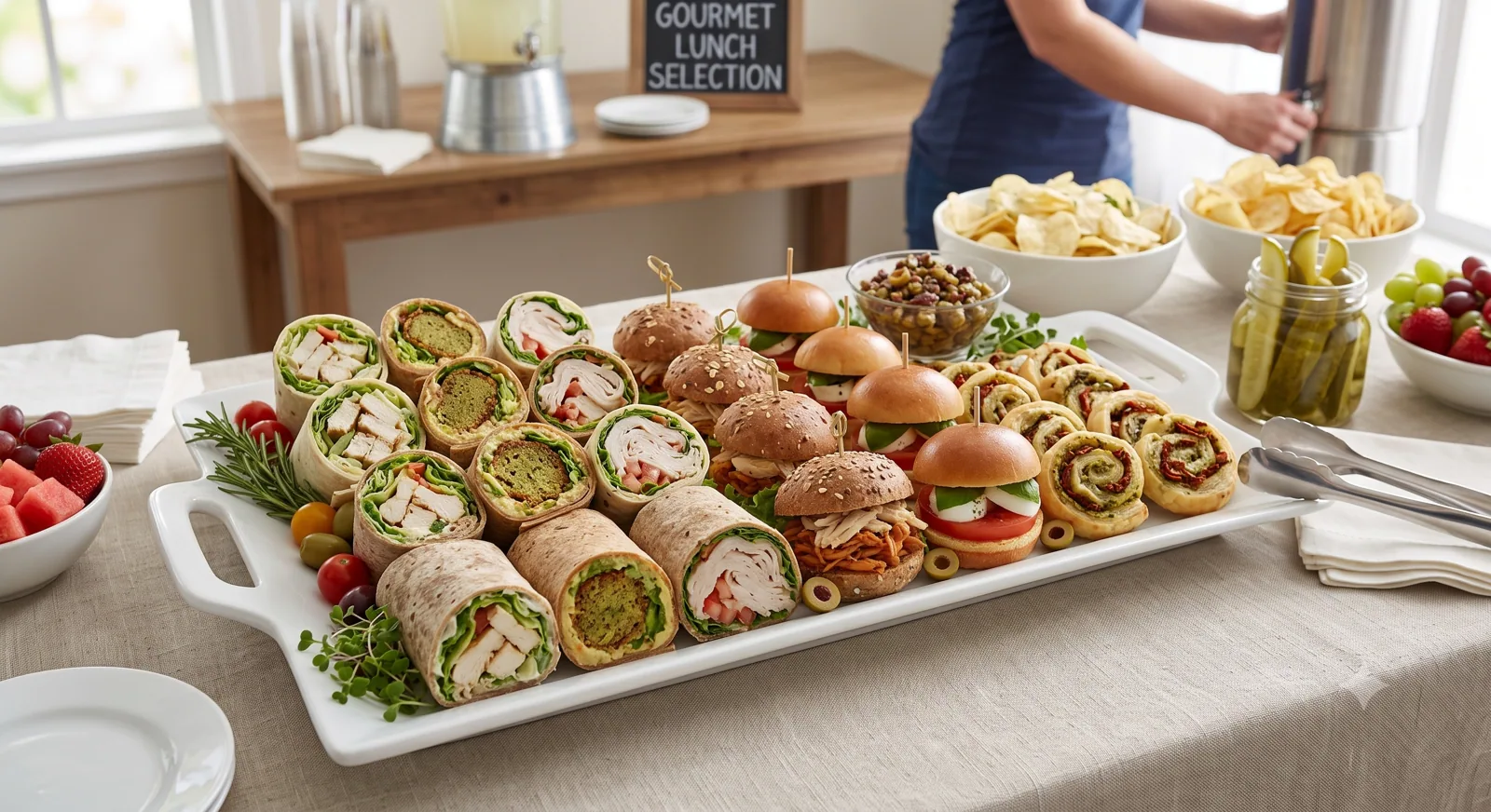 954 catering wrap platter south florida
